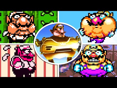 Evolution of Fat Wario (1998-2018)