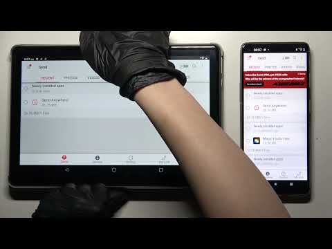 How to Transfer Files From CUBOT Tab 10 to an Android Device - Use Send Anywhere