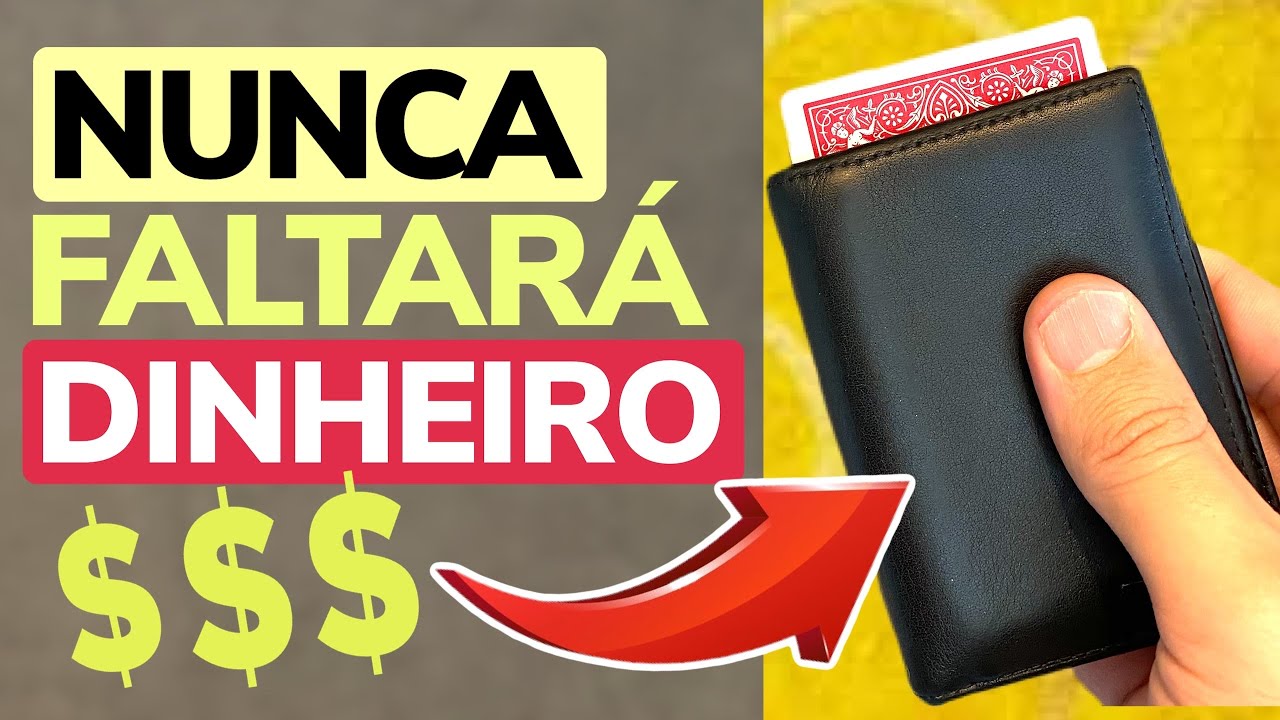COLOQUE ISSO NA SUA CARTEIRA E NUNCA FALTARÁ DINHEIRO!