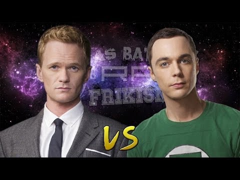 Barney Stinson vs Sheldon Cooper. Épicas Batallas de Rap del Frikismo | Keyblade ft. SoRa