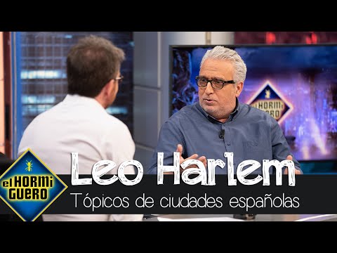 Leo Harlem analiza los tópicos de las ciudades españolas: "El frío se fabrica allí" - El Hormiguero
