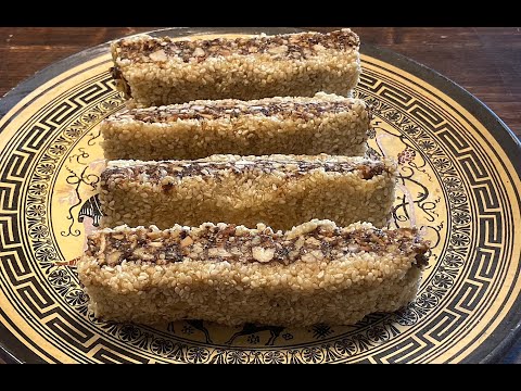 Peppered Nut Bars from Ancient Crete