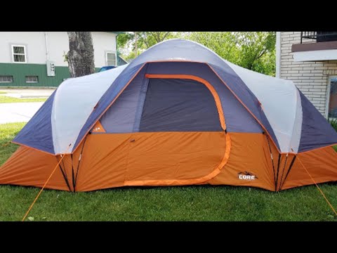 CORE 9 Person Extended Dome Tent Review