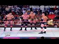 Goldberg Vs Triple H Batista And Randy Orton 3 On 1 Match