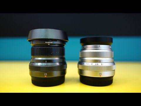 FUJINON 23MM F2 VS FUJINON 35MM F2 LENS COMPARISON AND SAMPLE IMAGES