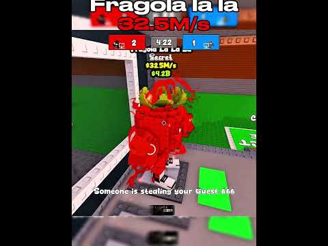 TODAY I DUELED FRAGOLA LA LA 32.5M/S FOR MY GUEST 666... CAN I WIN? 😱🔥 | ROBLOX STEAL BRAINROT