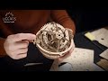 Ugears - 3D wooden mechanical puzzle Clockwork with tourbillon
