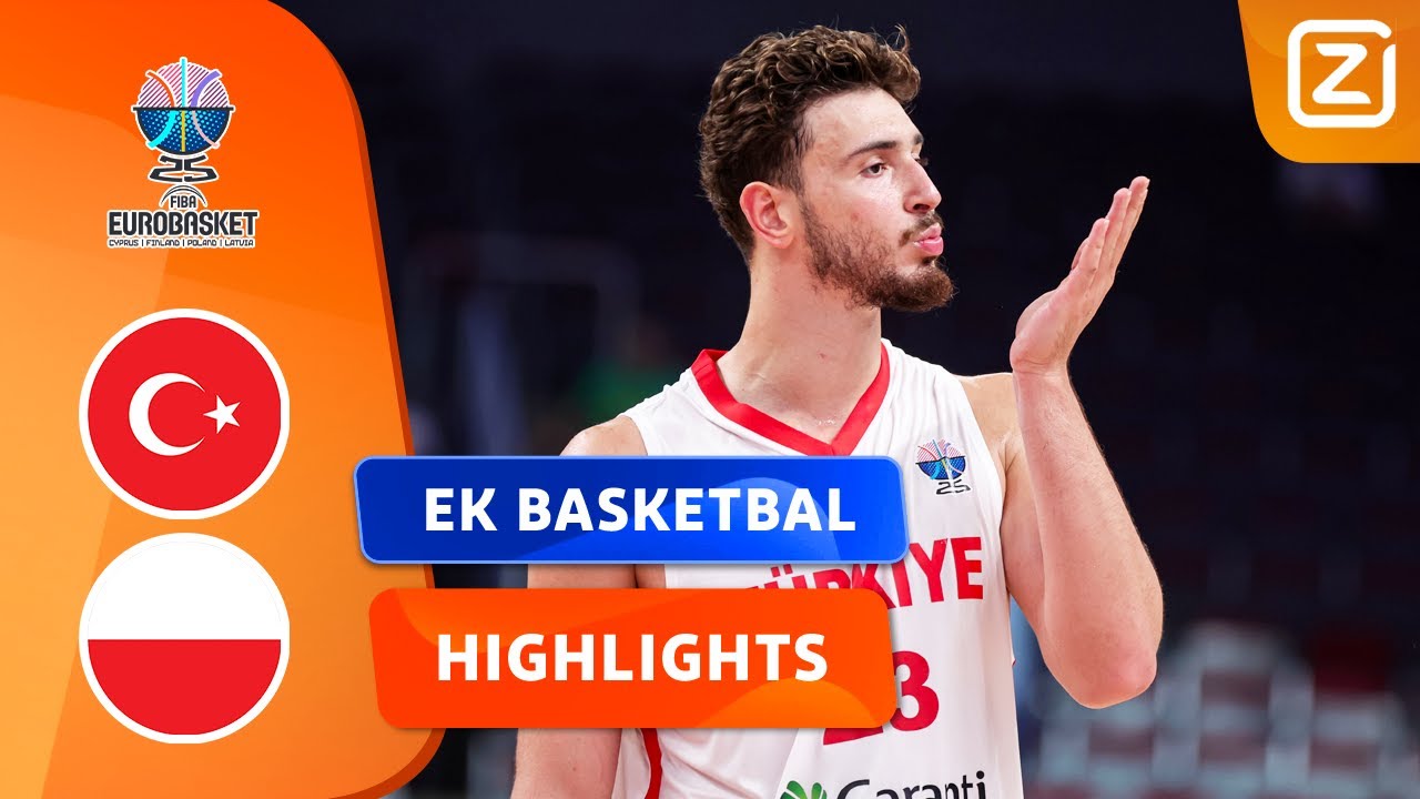 TURKS TALENT SCHRIJFT GESCHIEDENIS MET TRIPLE-DOUBLE!! 😍🌟 | Turkije vs Polen | EK Basketbal 2025