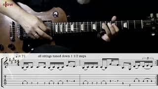 Black Sabbath A National Acrobat | Guitar Riff Tutorial + TAB