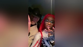EXCLUSIVE: Sexyy Red and Shawn Michaels singing Jim Johnston&#39;s &quot;Sexy Boy&quot;