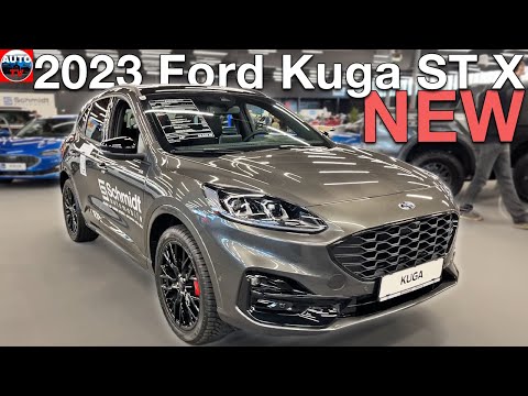 NEW 2023 Ford Kuga ST-Line X PHEV - REVIEW exterior & interior