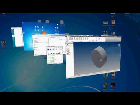 Making Holes in Autodesk Inventor