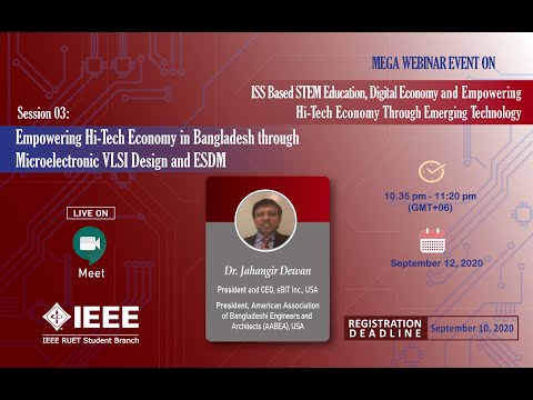 Empowering Hi-tech economy in Bangladesh with microelectronic VLSI design and ESDM