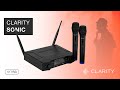 миниатюра 0 Видео о товаре Радиосистема UHF Clarity SONIC