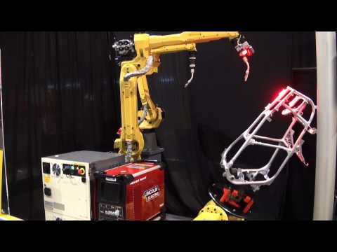 New Fanuc R-30Ib Controller in Next Generation Robotic Welding Cell -- Fanuc Robotics