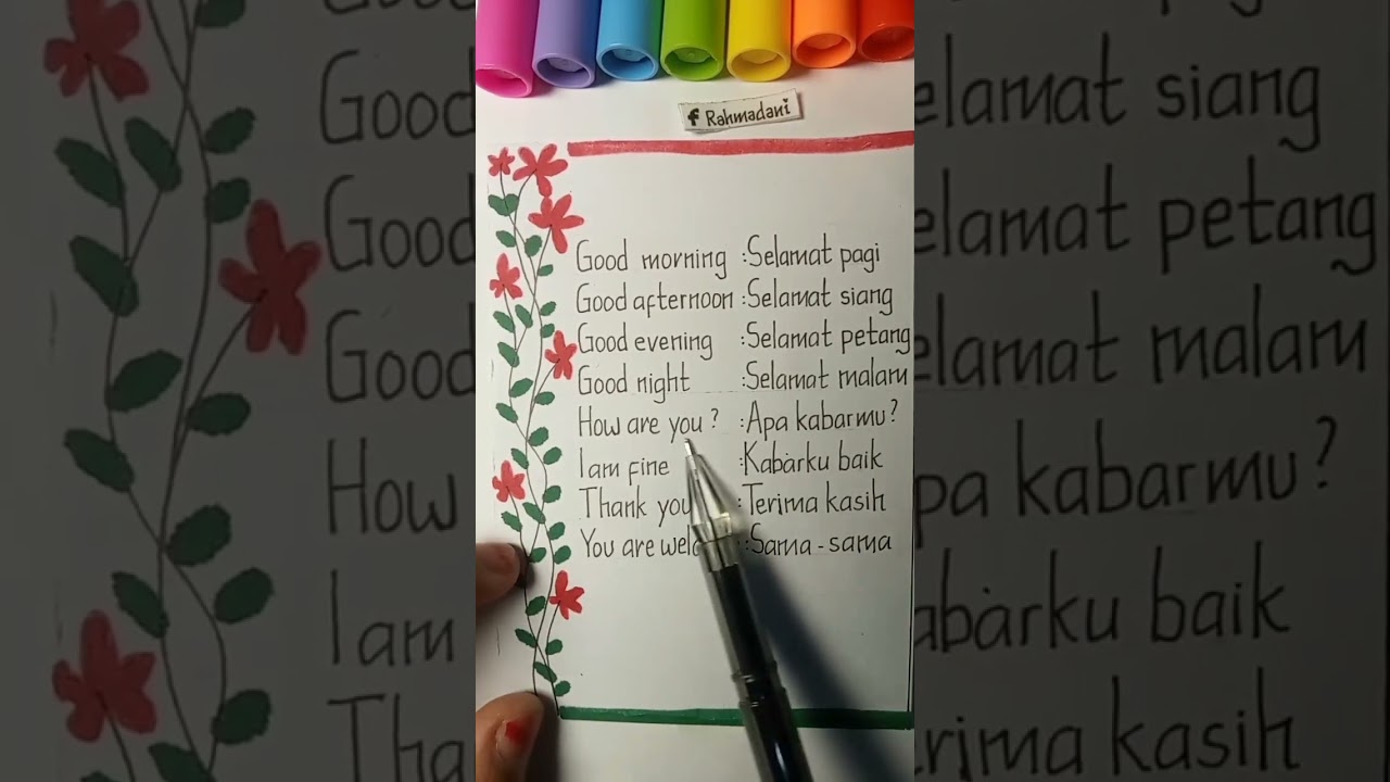 Belajar Bahasa Inggris - Ucapan Selamat #shortsyoutube #bahasainggris #edukasi