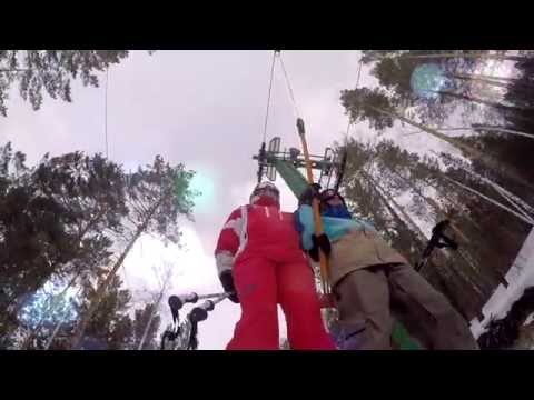 Видео: Видео горнолыжного курорта Олха в Иркутская область