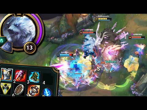 League of Legends but I turned the new Volibear rework into an OMEGACHONKER