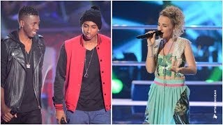 Reece & Tino Vs Rosie Henshaw: Umbrella | The Voice Australia 2014