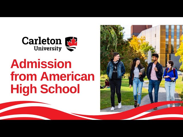 Watch Video: Admission from American High School