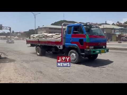Potholes sealed on Kasoa to Mallam Junction stretch, commuters spend less time on the road #JoyNews