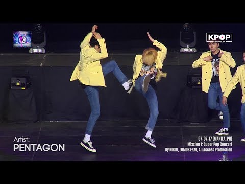170707 PENTAGON 펜타곤 – Critical Beauty 예뻐죽겠네 at SUPER POP CONCERT 2017