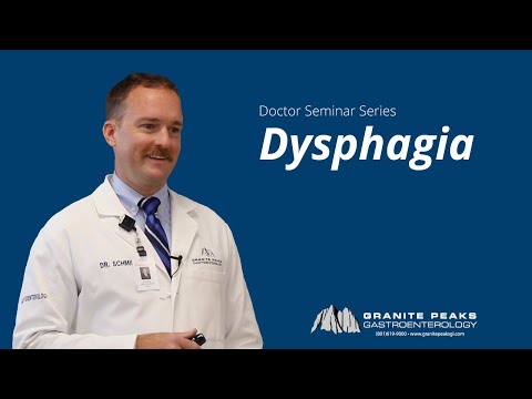 Doctor Seminar Series - Dysphagia