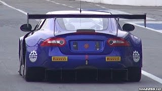 Jaguar XKR-S GT3 5.0 V8 - Lovely Sound on Track!