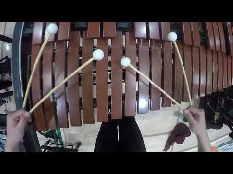 Leigh High School Winter Percussion 2023 - Xylophone/Glockenspiel Cam - Brandon Kung