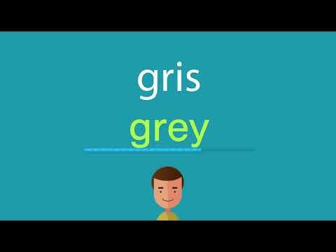 Comment dire gris en anglais
