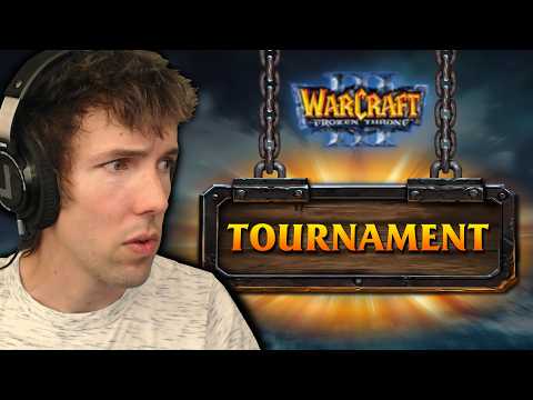 I came across a WC3 1v1 TOURNAMENT, so I joined for fun!