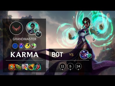 Karma Bot vs Vayne - EUW Grandmaster Patch 12.2