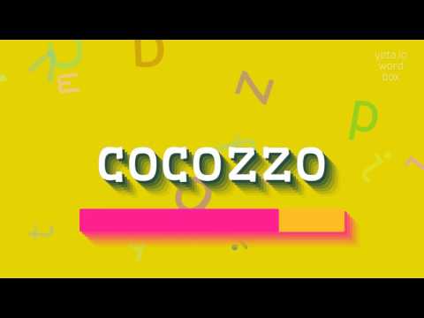 HOW TO PRONOUNCE COCOZZO? #cocozzo