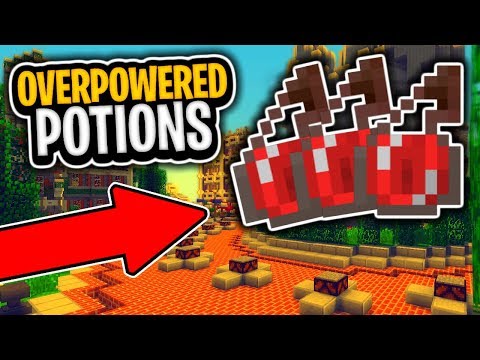 OVERPOWERED POTIONS STRATEGY (Minecraft Bedwars)