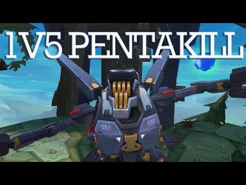 Fiddlesticks Praetorian Pentakill 1v5
