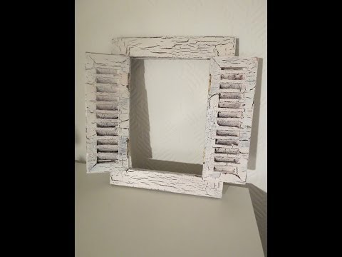 Rice varnish * Crackling technique * Instructions