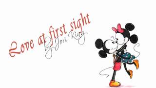 You make me believe in love at first sight ..