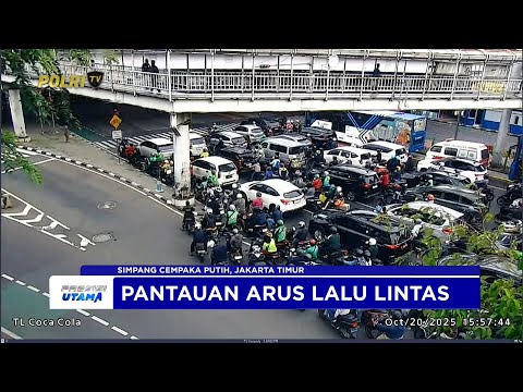NTMC POLRI - PANTAUAN LALU LINTAS SORE 20/10/2025