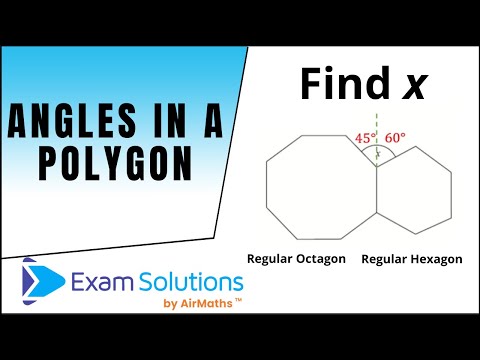 Angles in a polygon | ExamSolutions