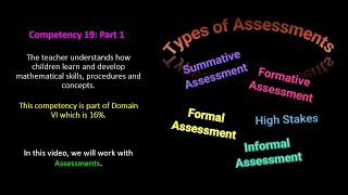TExES 4-8 (115) Math Exam Competency 19: Part 1