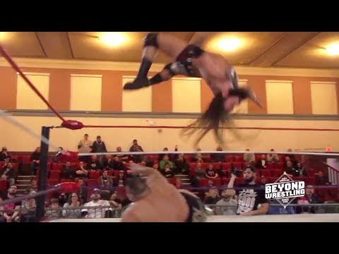 Super Heavyweight Acrobatics (Josh Briggs vs. Ace Romero) | Beyond Wrestling #ColdBrew