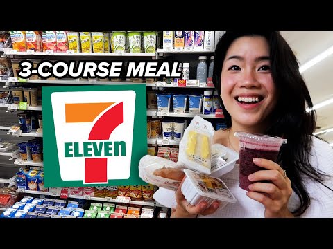 Eating A 3-Course Meal At 7-Eleven Japan