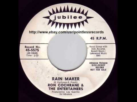 Ron Cochrane - Rainmaker - Garage Psych Pop Hippie Acid 7" Single 45RPM Jubilee