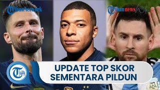 Update Top Skor sampai dengan Semifinal Piala Dunia 2022, Dikuasai Pemain Prancis, Mbappe 5 Gol