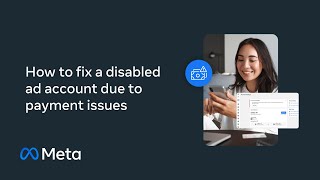 How to fix a disabled ad account due to payment issues on Meta technologies