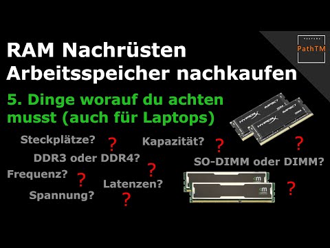 RAM nachrüsten - Was ist zu beachten? | PathTM