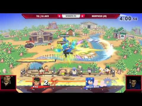 VS Weekly 7/6/17 - Winners R3 - DJ Jack (Ryu) vs Morpheus (Megaman) - Smash 4