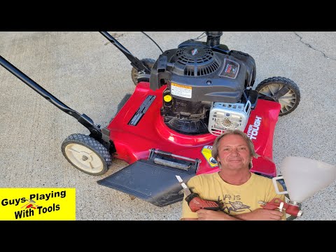 Briggs and Stratton 300e won't prime, runs with starter fluid - Easy fix