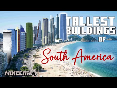 I built the TALLEST Building from EVERY SOUTH AMERICAN COUNTRY in Minecraft!